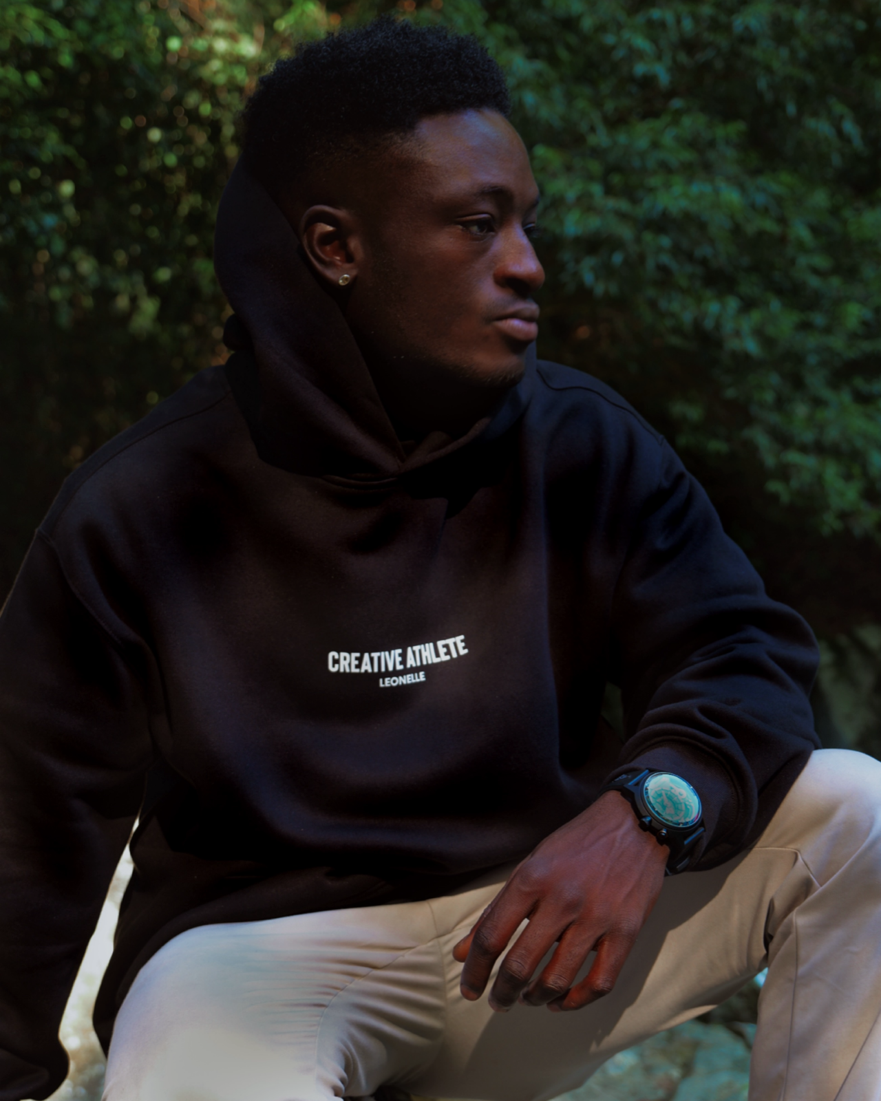 Creative Athlete Hoodie - Dark Shadow