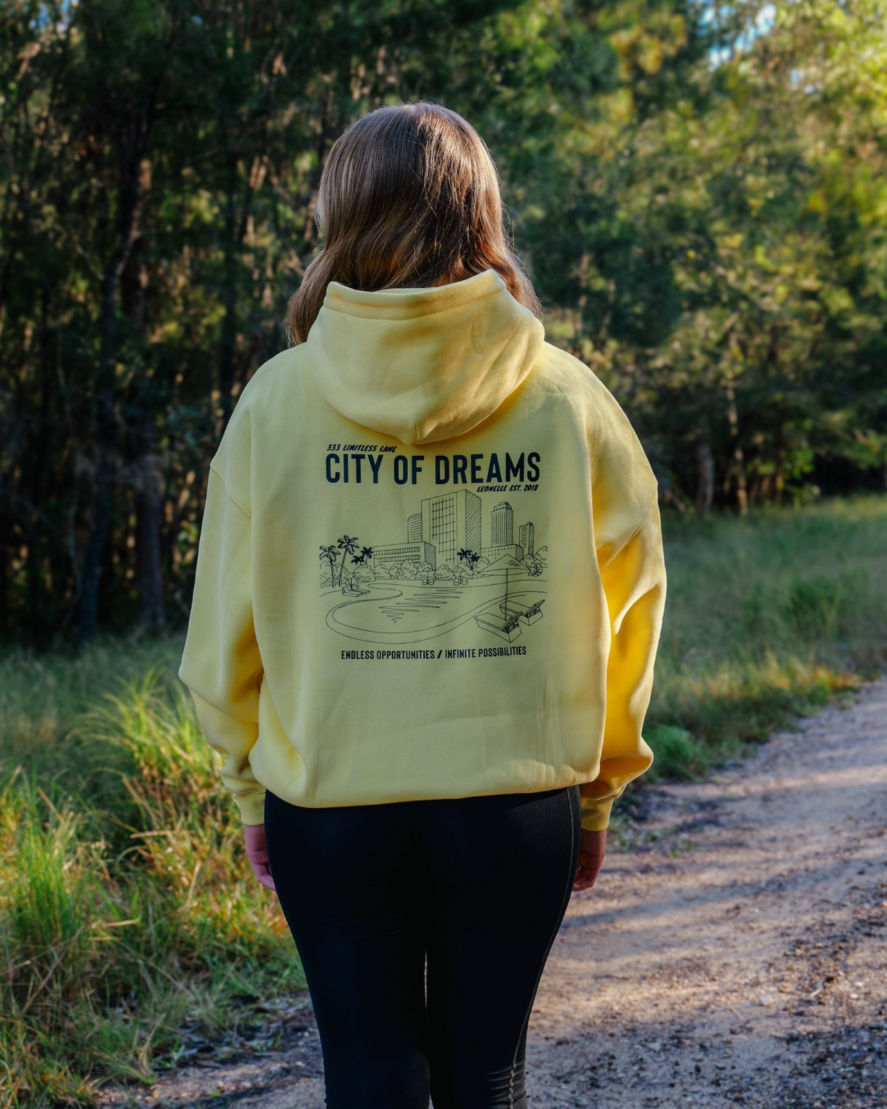 First Class Unisex Hoodie - Daffodil Yellow