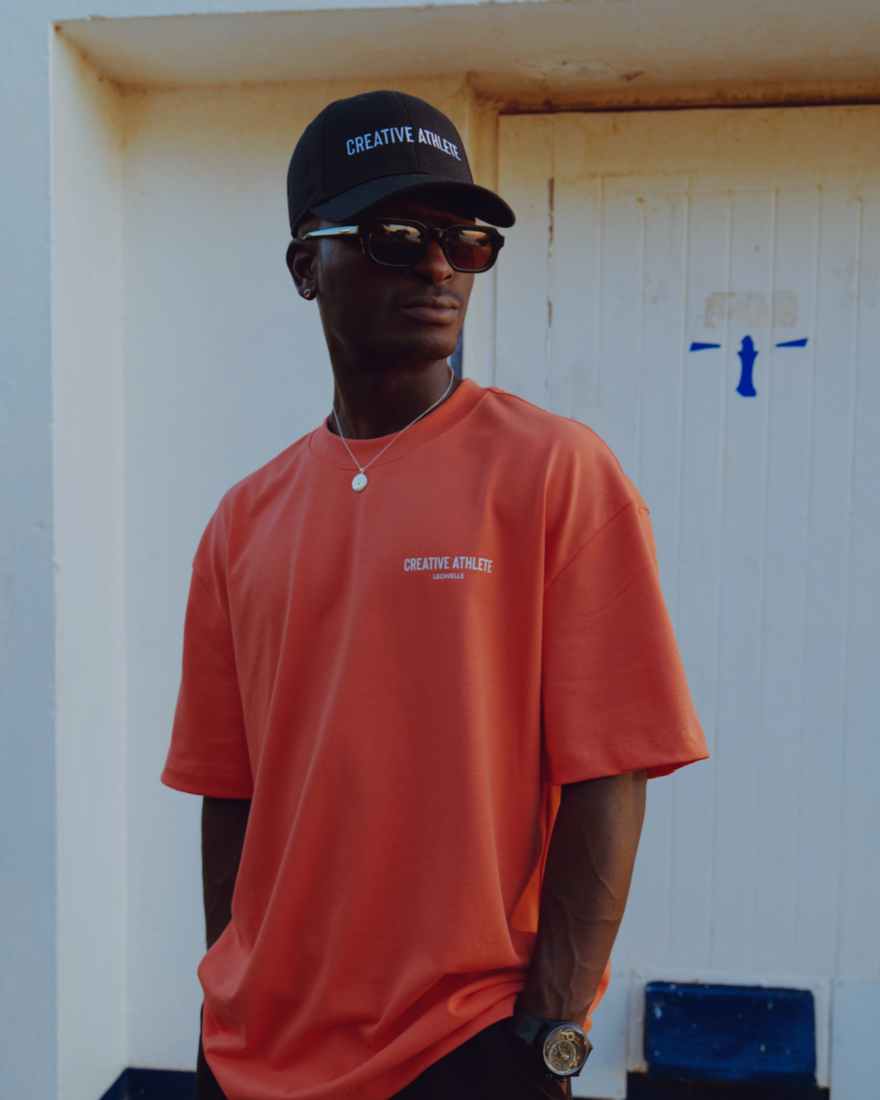 Creative Athlete Tee - Sunset Orange