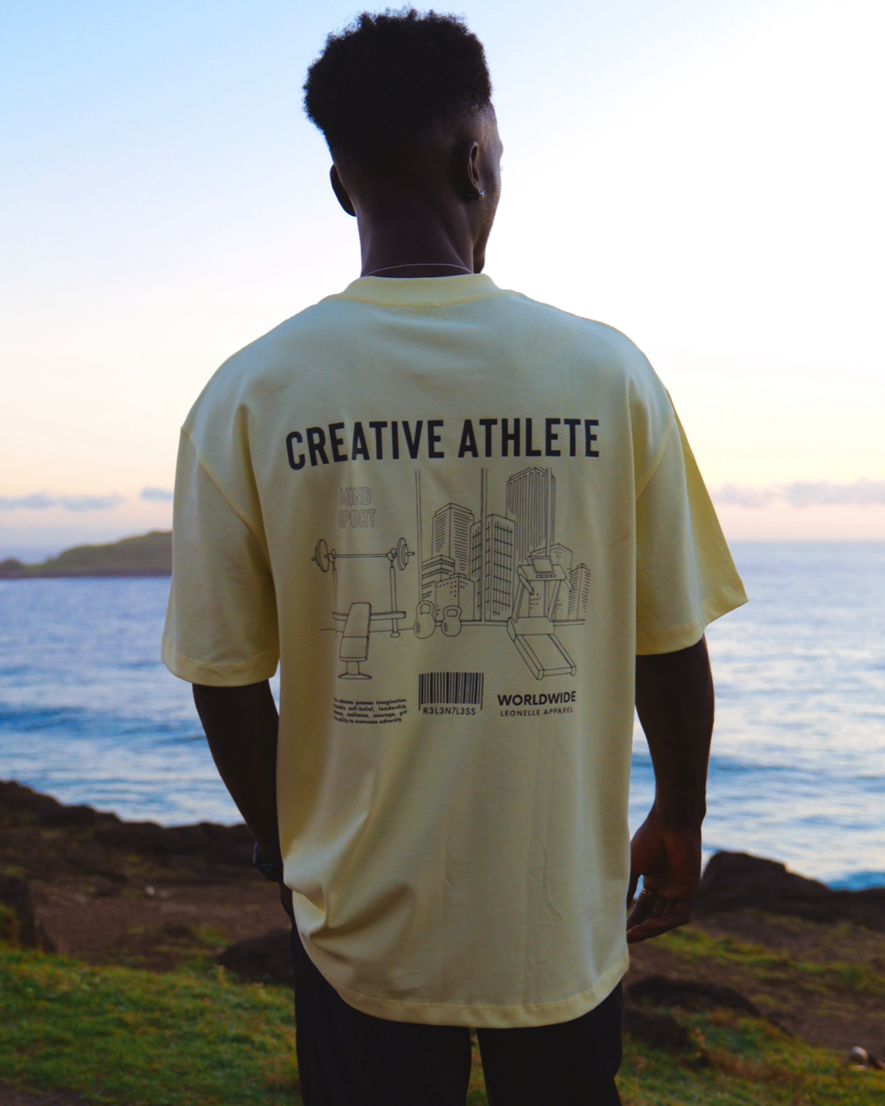 Creative Athlete Tee - Morning Light
