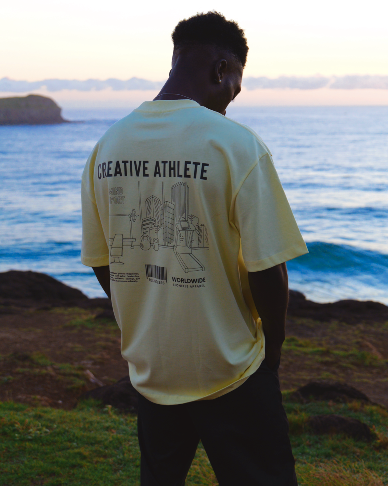 Creative Athlete Tee - Morning Light